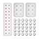 thumbnail image 2 of Kit de Moldes de Fundición de Resina Molde Colgante de de Silicona Molde Colgante de Joyería Conjunto de Bricolaje Moldes de Fundición de Joye 33 piezas Baoblaze Moldes de bolas redondas, 2 of 8