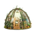 thumbnail image 2 of Mefallenssiah Diy Cabin Mini Flower House Small House Building Model Wooden Assembly Decoration Diy Gift Decoration, 2 of 9