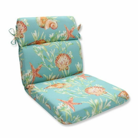 Pillow Perfect Outdoor Indoor Daytrip Seaspray Rounded Corners