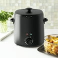 thumbnail image 5 of Mainstays Matte Black 2-Quart 1000W Electric Deep Fryer with Adjustable Thermostat, 5 of 18