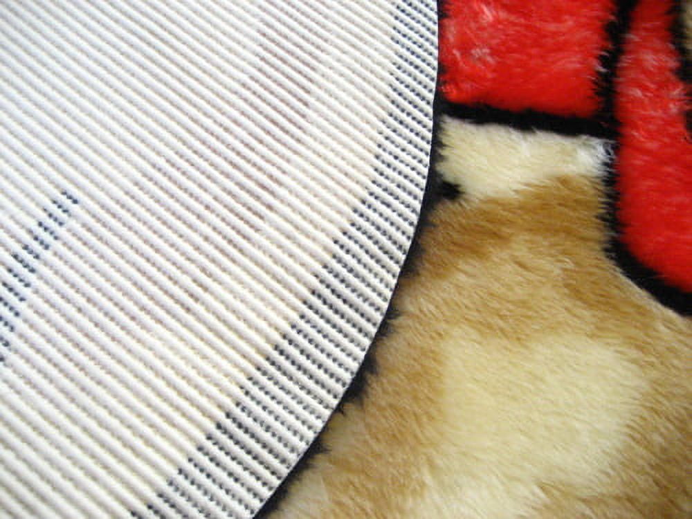 Faux Fur Teddy Bear Playmat - 3' x 5'
