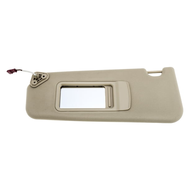 Parasol del lado izquierdo Unique Bargains para BMW Serie 5 F10 Sedán 2010-2013, sombra de protección frontal izquierda, reemplaza No. 51167248857, ensamblaje de parasol del automóvil beige