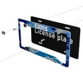 thumbnail image 6 of Lions Aluminum License Plate Frame Four-Hole License Plate Frame (one pair) 12 Inches x 6 Inches Sun-Proof and Rust-Free Suitable For Cars/Trucks/SUVs, 6 of 10