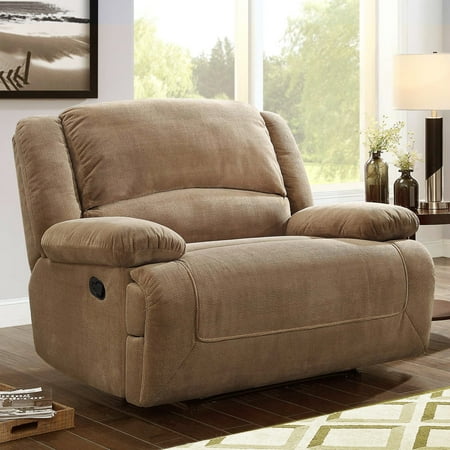 Better Homes And Gardens Cuddler Recliner Light Brown Fabric
