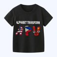thumbnail image 3 of Nueva camiseta Harajuku con alfabeto de moda de verano 2024 para niños, ropa para niñas, camisetas con estampado de dibujos animados, ropa para niños, 3 of 5