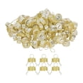 thumbnail image 1 of 50 piezas de tapas de adornos navideños, adornos navideños de repuesto, tapas de perchas, tapas de decoraciones de bricolaje para perchas navideñas Amarillo, 1 of 8