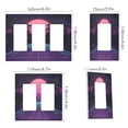 thumbnail image 2 of Yayeee Rocker Switch Wall Plate 2-Gang 4.7"x4.6" Home Decorative Outlet Cover, Night Neon Road, 2 of 6