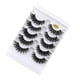 thumbnail image 2 of FRCOLOR 5 Pairs False Eyelashes for Women Perfect for Makeup and Performance, 2 of 2