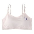 thumbnail image 1 of MIASHUI Girls Comfortable Camisole Bra with Adjustable Thin Straps Underclothes,Red,10-12 Years, 1 of 4