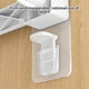 thumbnail image 3 of Matsuzay Soportes para estantes, clavijas de estante autoadhesivas sin rastro, soportes de partición DIY, ganchos para armarios de pared, Clips, Organizadores de utensilios de cocina No.09 Matsuzay HA010081-09, 3 of 6