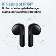 Xiaomi Redmi Buds 6 Active Wireles Earbuds (Global Version), Bluetooth 5.4 in-Ear Headphones, 30H Long Battery Life,Noise Cancellation for Calls, 5 Tuning Modes, IPX4 Waterproof - Black