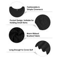 thumbnail image 5 of CASSIE LIZ Womens Plus Size Tops 2X Long Sleeve Shirts Fall Crew Neck Black Sweatshirts Fashion Knit Tee Loose Fit Tunics Winter Blouses Casual Oversized Pullovers with Pocket 2XL 18W 20W, 5 of 6