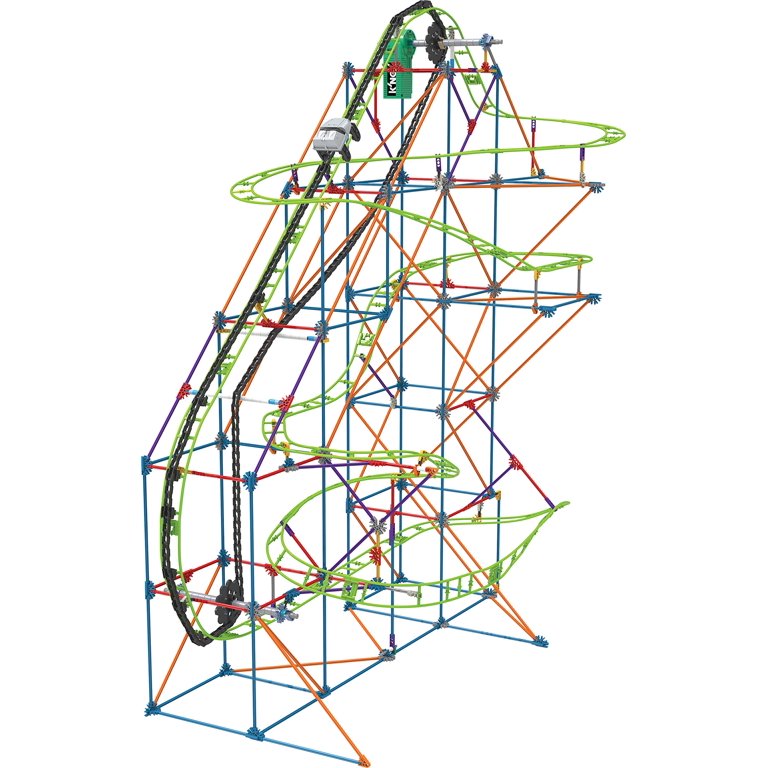 Free Shipping! K'NEX TYPHOON FRENZY ROLLER COASTER BUILDING SET