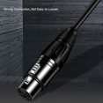 thumbnail image 3 of XLR MicrophoneCable, Stable Transmission 8m Gold Plated Connections Microphone Cable  For Live Performance, 3 of 8
