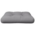 thumbnail image 3 of vidaXL Pallet Cushion Grey Fabric, 3 of 5