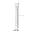 thumbnail image 2 of FONDOTIN 24Pcs Refillable Heart Bubble Wands Transparent Plastic Lightweight for Outdoor Activities, 2 of 8