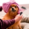thumbnail image 2 of yueXinCh 2 Pcs Green Pink 2 Sided Undercoat Rake for Dogs & Cats, 2 of 7