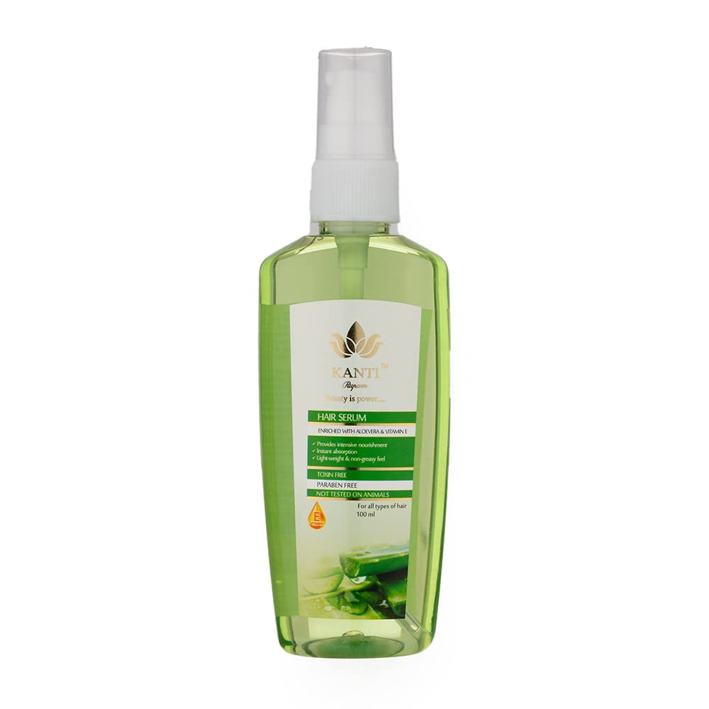 Kantirupam Aloe Vera & Vitamin E Hair Serum For Men & Women For Shiny