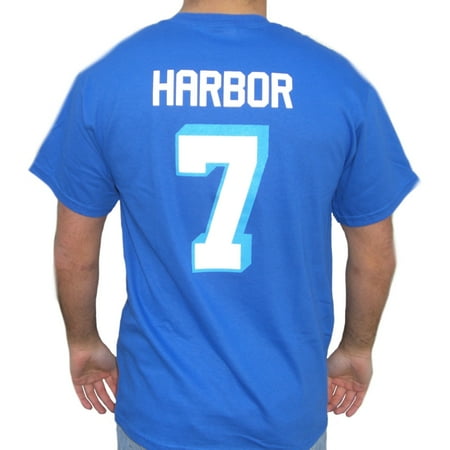 - Lance Harbor #7 Coyotes Jersey T-Shirt Varsity Blues West Canaan Paul Walker