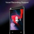 thumbnail image 3 of Bluetooth 5.0 Lossless MP3 Player HiFi Portable Audio Player With FM Radio E-Book Voice Recorder MP3 Music Player, 3 of 10