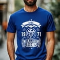 thumbnail image 2 of April 1971 The Birth of Legends T-Shirt - Celebrated Birthday Tee for Men, 2 of 4