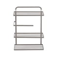 thumbnail image 4 of Honey-Can-Do Steel Over-the-Door or Mounted 3-Tier Spice Rack Cabinet Organizer with Paper Towel Holder, Gray, 4 of 9
