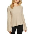 thumbnail image 1 of 1.STATE Suéter con textura para mujer, beige, grande, 1 of 2