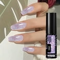 thumbnail image 6 of Dynamic Fragmented Diamonds Glitter Gel Nail Polish, Holographic Gel Nail Polish Liner Nail Art Polish, Reflective Glitter Painted Gel Nail Design Polish 5ml, Crystal Cats' Eye Nail Polish Gel, 6 of 6