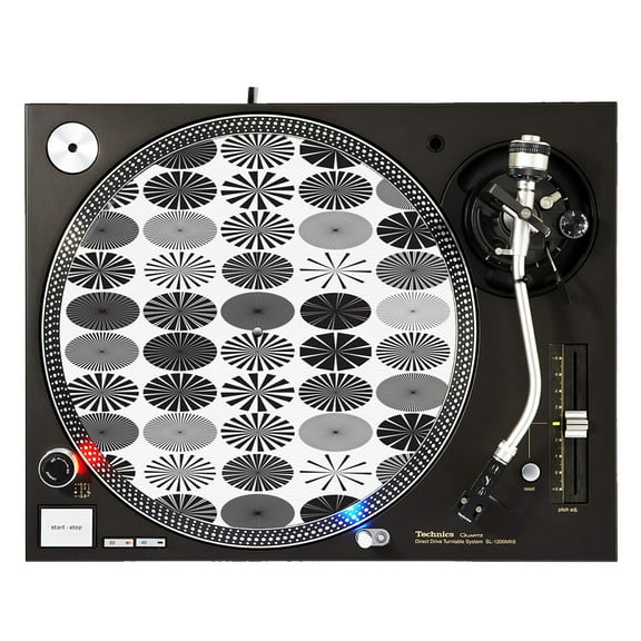 KuzmarK™ 12" DJ Turntable Slipmat - Circle Of Friends