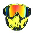 thumbnail image 1 of Retro Motorcycle Goggles for Off Road Racing Ski Wind and Riding Eyewear with Durable Lens, 1 of 9
