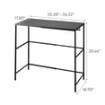 thumbnail image 7 of Yamazaki Home Expandable Suitcase Rack, Black, Steel, Expandable, 7 of 7