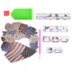 thumbnail image 3 of Rhinestone Painting Kits Kids, Rhinestone Painting Set Beautiful Appearance Design Unique Shiny Rhinestone  For Gifts For Decorations ANGGREK DZ644, 3 of 8