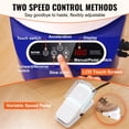 thumbnail image 4 of 10 Inch Electric Pottery Wheel 350W Foot Pedal LCD Touch Screen Direct Drive Ceramic Wheel Shaping Tools DIY Art Craft Blue, 4 of 7
