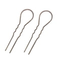 thumbnail image 1 of EeaseMX Pinzas para el cabello onduladas en forma de U de 10 piezas en forma de U Bobby Pin Hair Stick para mujeres y niñas (Bronce antiguo), 1 of 7