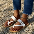 thumbnail image 4 of Leesechin Slide Sandals for Women Wide Width Women Shoes Fashion Casual Sandals Wedges Shoes Outdoor Slippers, 4 of 8