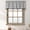 Grey, variant on Boho Tassel Kitchen Curtains 36 Inch Length Modern Farmhouse Cotton Linen Short Cafe Curtains for Bathroom Small Window Country Rustic Tiers Bohemian Decor (26W x 36L, 2 Panels, Natural)