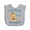 AC-Heather Grey, variant on Inktastic Beary First Birthday 2026 Teddy Bear Boys or Girls Baby Bib