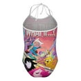 thumbnail image 5 of Adventure Time Jake The Dog Girls Swimsuits One Piece Bathing Suit Cute Toddler Kids Pool Beach Swimwear Quick Dry 3-8 Years, 5 of 6