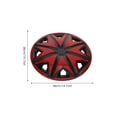 thumbnail image 2 of OUNONA Car Wheel Hub Caps Multi Color Precise Fit Protective Wheel Center Hub Cover for Vehicle Rims, 2 of 8