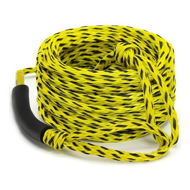Boat Tow Rope , 60FT 3K 1-3 Riders Tube Boating Ropes Heavy Duty Ski for Float Water S pwm25