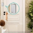 thumbnail image 3 of Cerradura de refuerzo para puerta de seguridad para el hogar, pestillo de bloqueo a prueba de niños para puerta de entrada, apartamento, dormitorio, garaje, 3 of 4