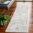 thumbnail image 2 of SAFAVIEH Layla Dania Oriental Runner Rug, Ivory Grey/Pink, 2'2" x 9', 2 of 8