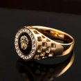 thumbnail image 3 of GKNET Men Domineering Ring Fashion Silver Gold Creative Delicate Jewelry Party Gifts Size 6-14-#5-13, 3 of 6