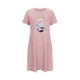 thumbnail image 5 of Camisón corto de mujer, vestido de largo medio con estampado de moda, camisón corto extragrande de mujer, camisón de manga corta con estampado de pecho a la moda, camisón de mujer, 5 of 5