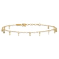thumbnail image 3 of 14k Yellow Gold Oval Chain 9 Inch Plus 1 Anklet Ankle Bracelet, 3 of 11