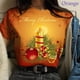 thumbnail image 1 of Camiseta navideña para mujer, camisetas de manga corta con cuello redondo 3d para niñas, moda de Corea, camisetas de Navidad para mujer, ropa de gran tamaño para mujer 2024, 1 of 5
