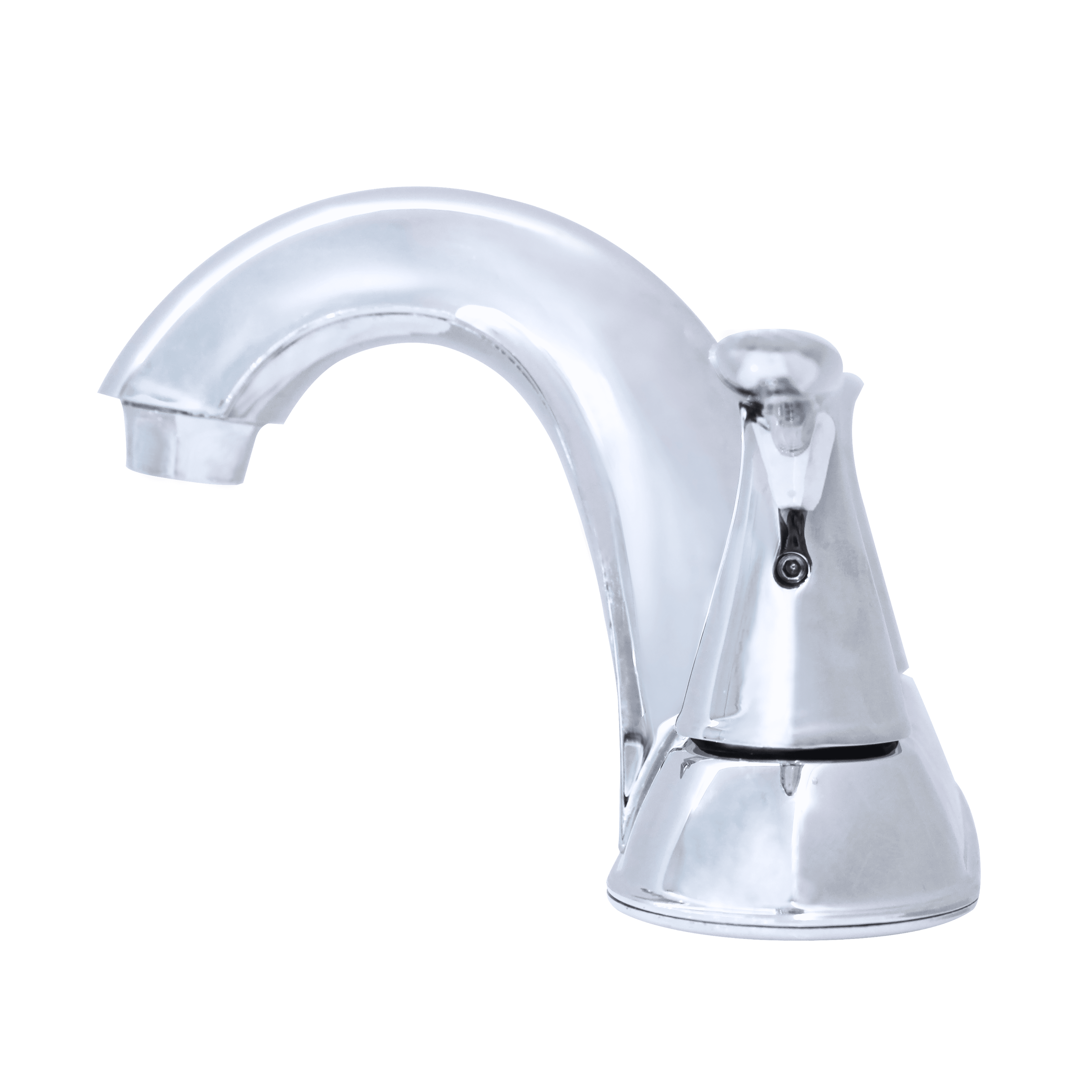 WMF-4224DSSLP-CP - Double Handle Hybrid, mid-rise spout lavatory-Chrome Finish Faucet