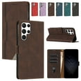 thumbnail image 1 of For Samsung Galaxy S23+ Phone Case Luxury PU Leather Card Slots Holder Wallet Stand Magnet Case Cover Protective Shell, 1 of 5