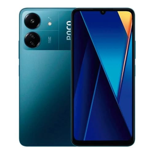 Poco C65 4G LTE GSM (128GB + 6GB) 50MP Triple Camera 6.74" Octa Core (Tmobile Mint Tello Global) Global Unlocked (Blue Global ROM)