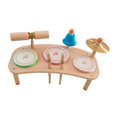 thumbnail image 4 of Fiocias Children's Drum Set with Cymbals, Drum Set, Gift Idea for Children, Promotes Fine Motor Skills, Hand-eye Coordination, Educational Toy, Musical to, 4 of 8